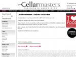 Cellarmasters Online Voucher - $50 voucher for orders over $150