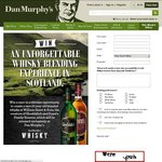 Win a RT Flight to Aberdeen, Scotland, 4nts Accommodation, Whiskey Tours from Dan Murphys