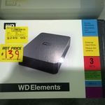 3TB WD Elements HDD $139 @ Harvey Norman Warrnambool VIC