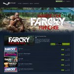 Far Cry Franchise Pack - US$10 on Steam