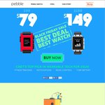 Pebble Smart Watch $79 USD, and Pebble Steel $149 USD @ GetPebble.com (Official Store)