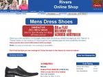 All Mens Leather Lining Dress Shoes, $28 Only. 4 Days Sale at Rivers