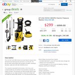 JET-USA RX550 3800PSI Electric Pressure Washer $299 RRP $899 @eBay Group Buy