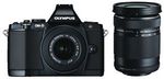 Olympus OM-D Twins Lens Kit $559 Normally $699 at The Good Guys eBay Store