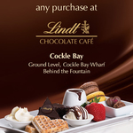 20% Off Lindt Cafe Cockle Bay NSW
