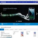 Samsung AU Online Store Free S View Cover + Battery Pack with S6 Purchase