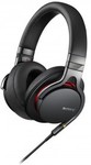 Sony MDR-1A High Res Over-Ear Headphones Black $158.08 + P/H @ Dick Smith