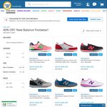40% off: New Balance Footwear (Prices from $29.97 to $59.97) @ COTD (ClubCatch Required)