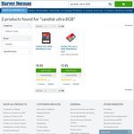 SanDisk 8GB Ultra MicroSD & SD Cards $5 @  Harvey Norman