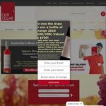 Win A Bottle of 2010 Grange (100/100) Valued at $700 from ourcellar.com.au