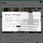 Betts - $20 off Online Orders over $50