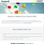 Win 1 of 10 $50 EFTPOS Gift Cards from Gateway Credit Union