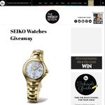 Win a SEIKO Coutura Solar Watch (Worth $625) from The Weekly Review (VIC)