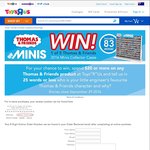 Win 1 of 5 Thomas & Friends 2016 Minis Collector Cases Worth $250 from Toys "R" Us