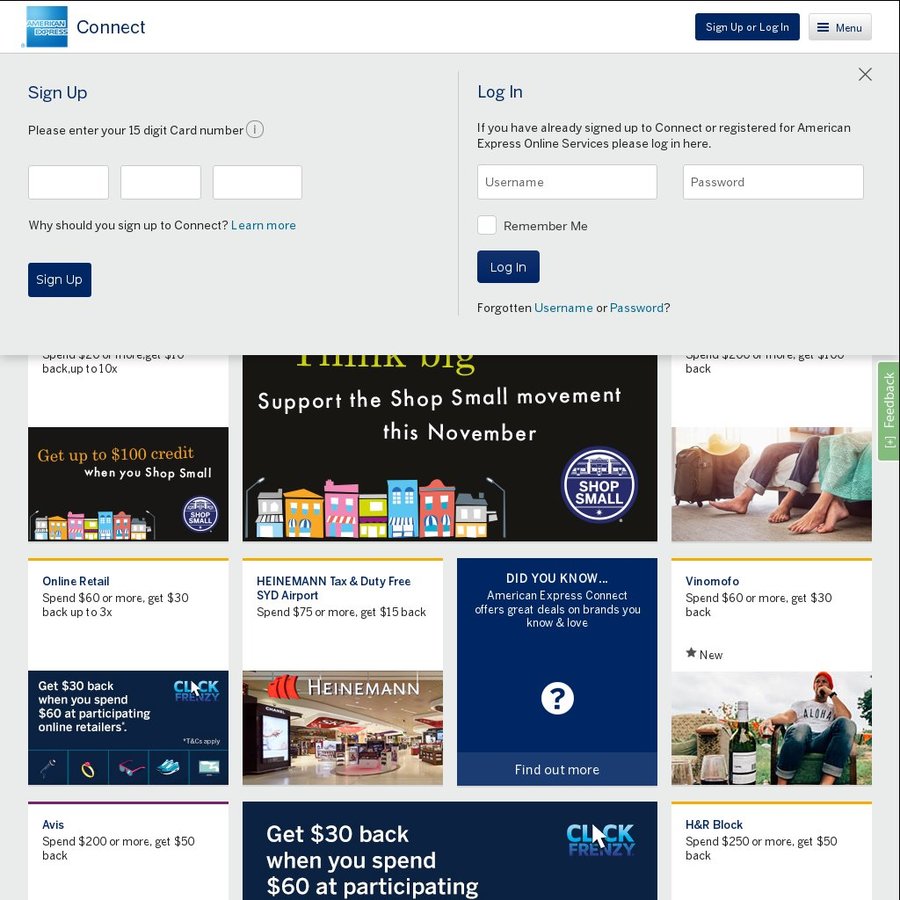 AmEx Offers: Spend $50 Get $15 Back @ BWS (Online); Spend $400 Get $125 ...