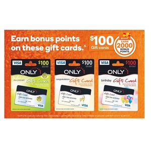 Woolworths $100 Gift Card