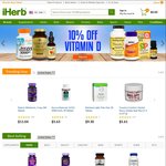 iHerb USD $5 off All Orders over USD $60
