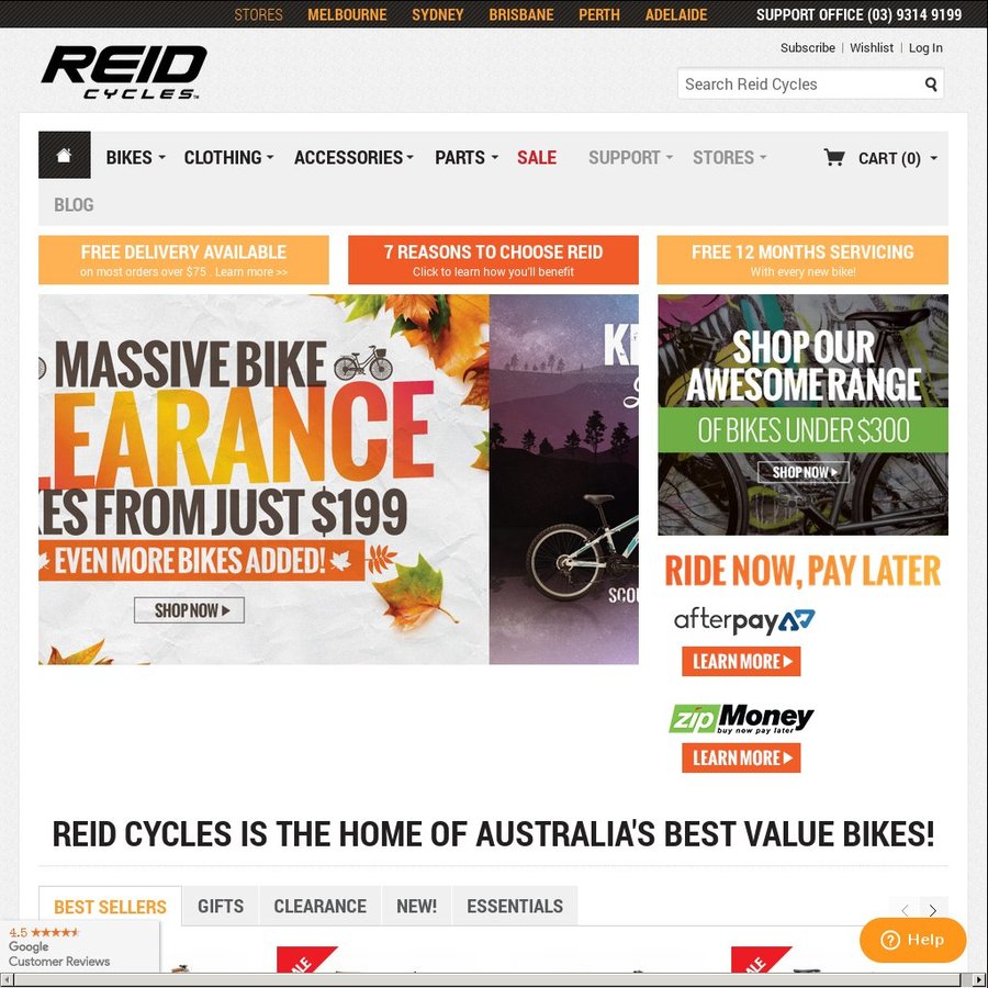 Reid discount cycles sale