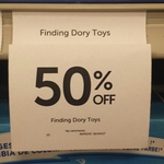 50% off All Finding Dory Toys at Target [Marion, SA]