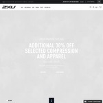 30% off Selected Compression and Apparel @ 2xu Compression Run Socks $14 Free Shipping Min Order $50