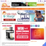 Win 1 of 3 George Foreman Veggie Spiralizers Worth $99.95 from Seven Network