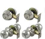 Mitre 10 Brand "Buy Right" Twin Combination Knob Entrance Set $10 (Was $39.99) + Shipping @ Brisbane Tool & Hardware