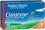 Claratyne 75 Pack $29.99 In-Store + Shipping ($23.99 after $6 Cashback) @ Chemist Warehouse