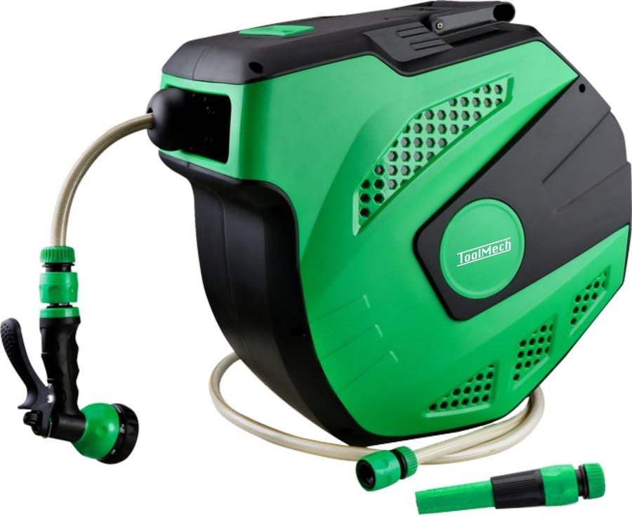 20m Auto Retractable Water Hose Reel $33 @ Repco - OzBargain