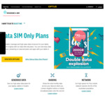 Optus Mobile Broadband Sim Only - Month to Month Plan - 50GB for $50/Month - 200GB for $70/Month  @ Optus