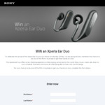 Win a Sony Xperia Ear Duo Wireless Stereo Headset Worth $399 from Sony