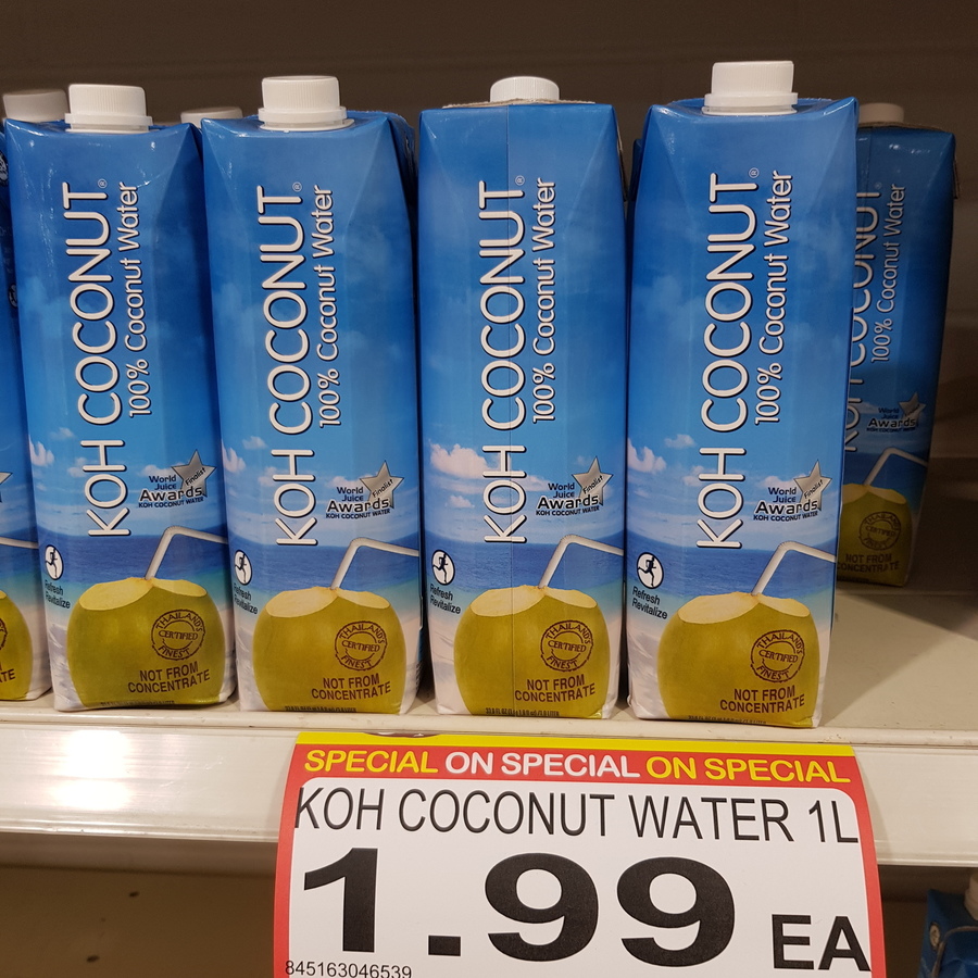 [WA] Koh Coconut Water $1.99 @ Spudshed Bentley - OzBargain