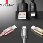 Suntaiho Non MFI iPhone 1m Lightning USB Cable at 1 for $3.99, 2 for $7.79, 3 for $9.99, 6 for $17.99, 10 for $29.99