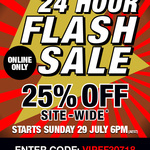 Repco 24 Hour (Sun 6pm-Mon 6pm) 25% off Site-Wide Online Only. No Auto Club Membership Required