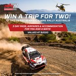 Win a Trip to the Kennards Hire Rally in Coffs Harbour for 2 Worth $2,000 from Rally Australia