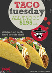 Taco Tuesday @ Salsa's (All tacos $1.95 each) (All States)