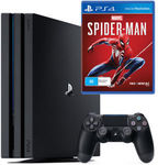 PlayStation 4 1TB Pro Console + Spider-Man Bundle: $422.10 + Delivery (Free with eBay Plus) @ Big W eBay Store