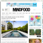 Win 1 of 6 Double Passes to the SPASA Victoria Pool & Spa Expo Worth $39 from MiNDFOOD