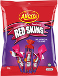 Allen's Red Skins 220g $1.50 (Save $1.50) @ BIG W