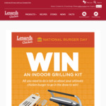 Win an Indoor Grilling Kit from Lenards Chicken Valued at More than $200