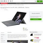 Surface Pro M3 4GB RAM 128GB Bundle with Platinum Type Cover $890 @ Domayne