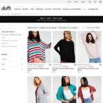 Selected Knitwear Reduced to $14 (RRP $50+) and Delivery @ Dotti