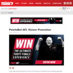 Win a Trip to the 2019 AFL Grand Final for 2 Worth $7,000 from Seven Affiliate Sales [ACT/NSW/QLD/VIC/WA]