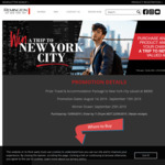Win a New York City Trip worth $8000 from Remington