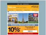 Hotels.com:  10% Coupon Code
