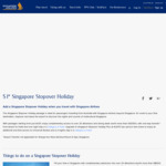 $1 Singapore Stopover (1 Night Hotel + Admission to 20 Attractions) for Those En-Route to Another Destination [SQ/MI Flights]