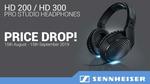 Sennheiser HD200 Pro $99, Sennheiser HD300 Pro $199 Series Wired Headphones + Shipping ($0 over $100 Spend) @ Sounds Easy