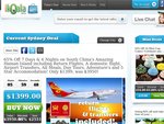 65% Off Return Flights, 6 Nights in 5 Star Hotels, 3 Meals Day, Tours & More! Hainan Island Tour $1399
