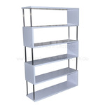 5-Tier Lumiere High Gloss Bookshelf - $229 w/ Free Delivery (Save $39.15 Shipping) [MELB Only]
