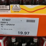 [NSW] Pimm's 1L $19.97 @ Costco Auburn (Membership Required)