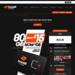 Boost mobile $150 plan for $135